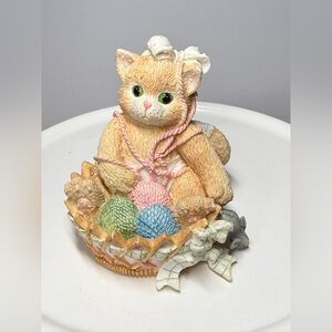 Calico Kittens Collectable. Numbered. “A Little Litter of Blessings”